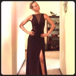 Morgan & Company merlot Purple Dress Size 1/2